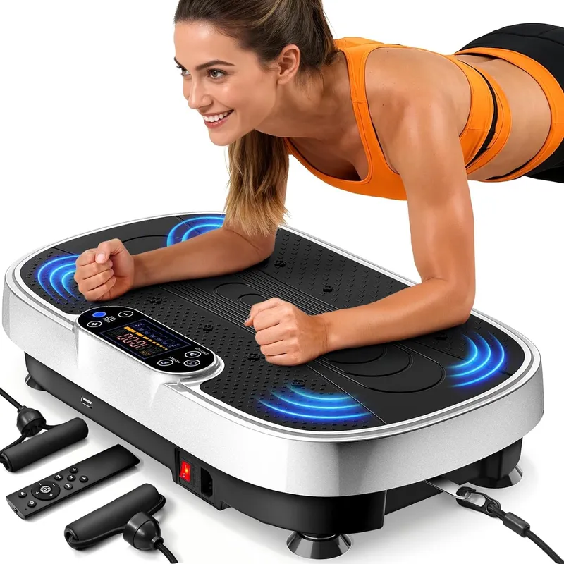 Renoj Vibration Plate Exercise Machine for Weight Loss and Lymphatic Drainage