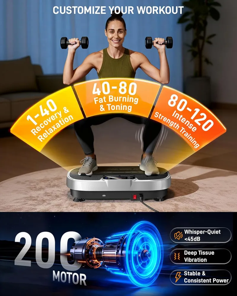 Renoj Vibration Plate Exercise Machine